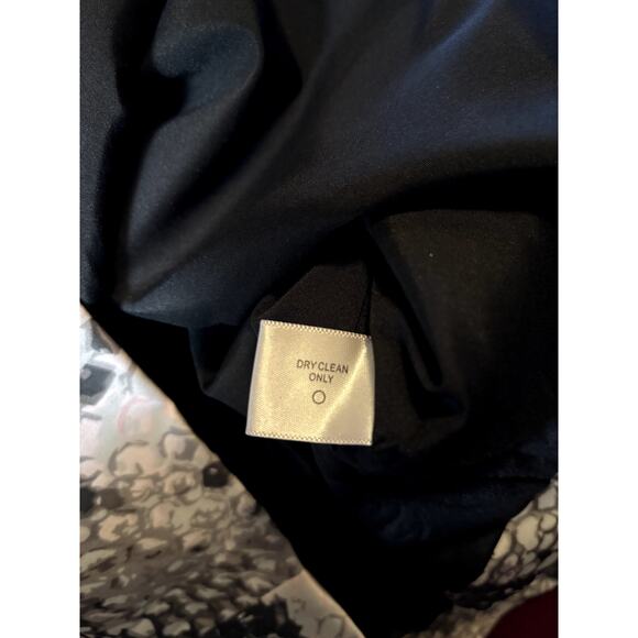 Boston Proper Sheath Dress Women's Size 6 Animal Print Satin Sleeveless Mini - Picture 13 of 15